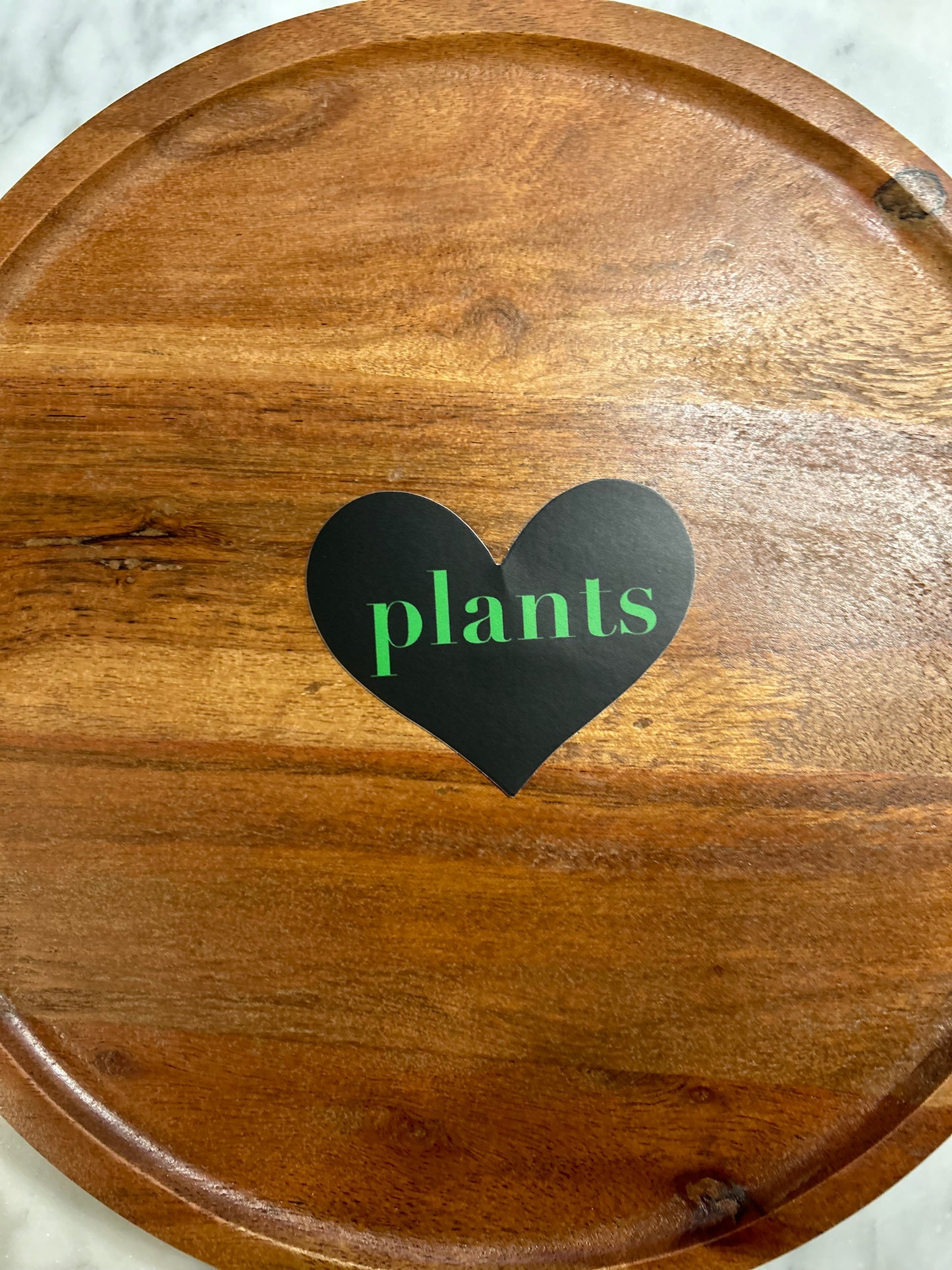 Plants love sticker