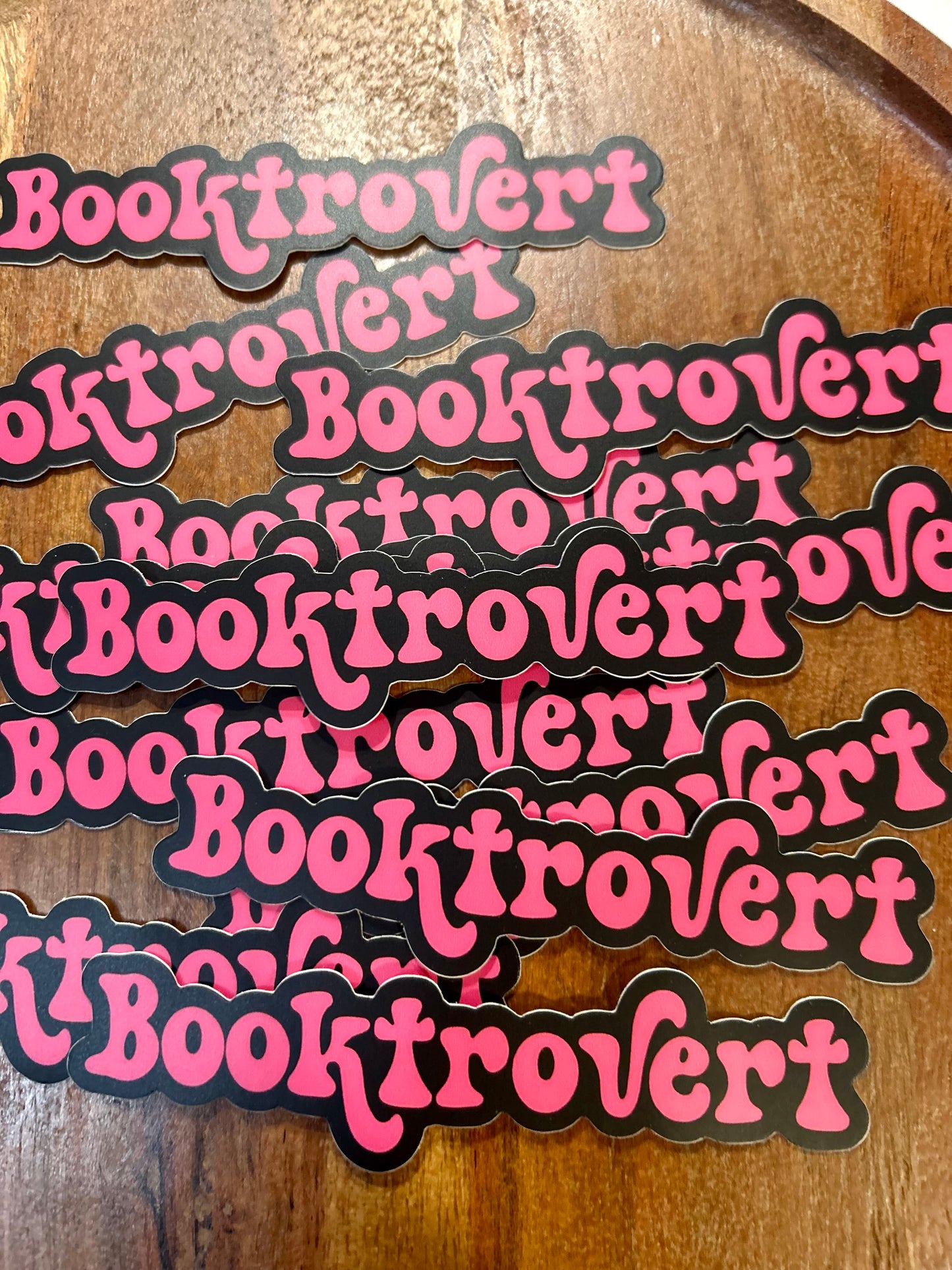 Booktrovert Sticker