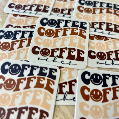 Coffee Coffee vibes sticker