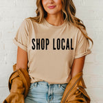 Shop local • distressed