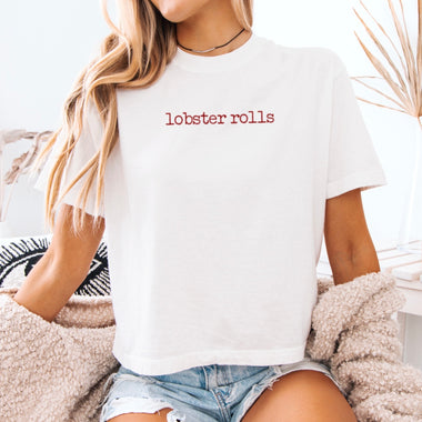 Lobster rolls • comfort colors boxy