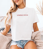 Lobster rolls • comfort colors boxy