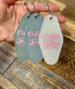 Coffee & Jesus keychain