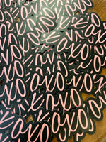 Xoxo sticker