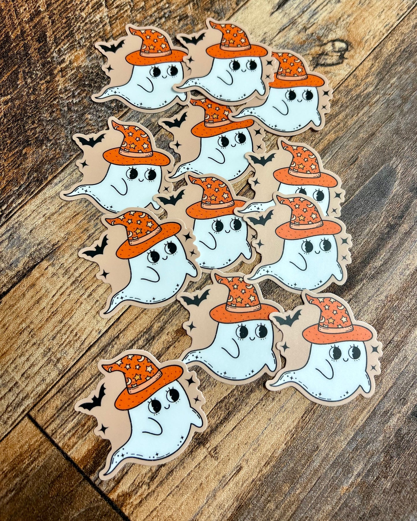 Halloween ghostie sticker