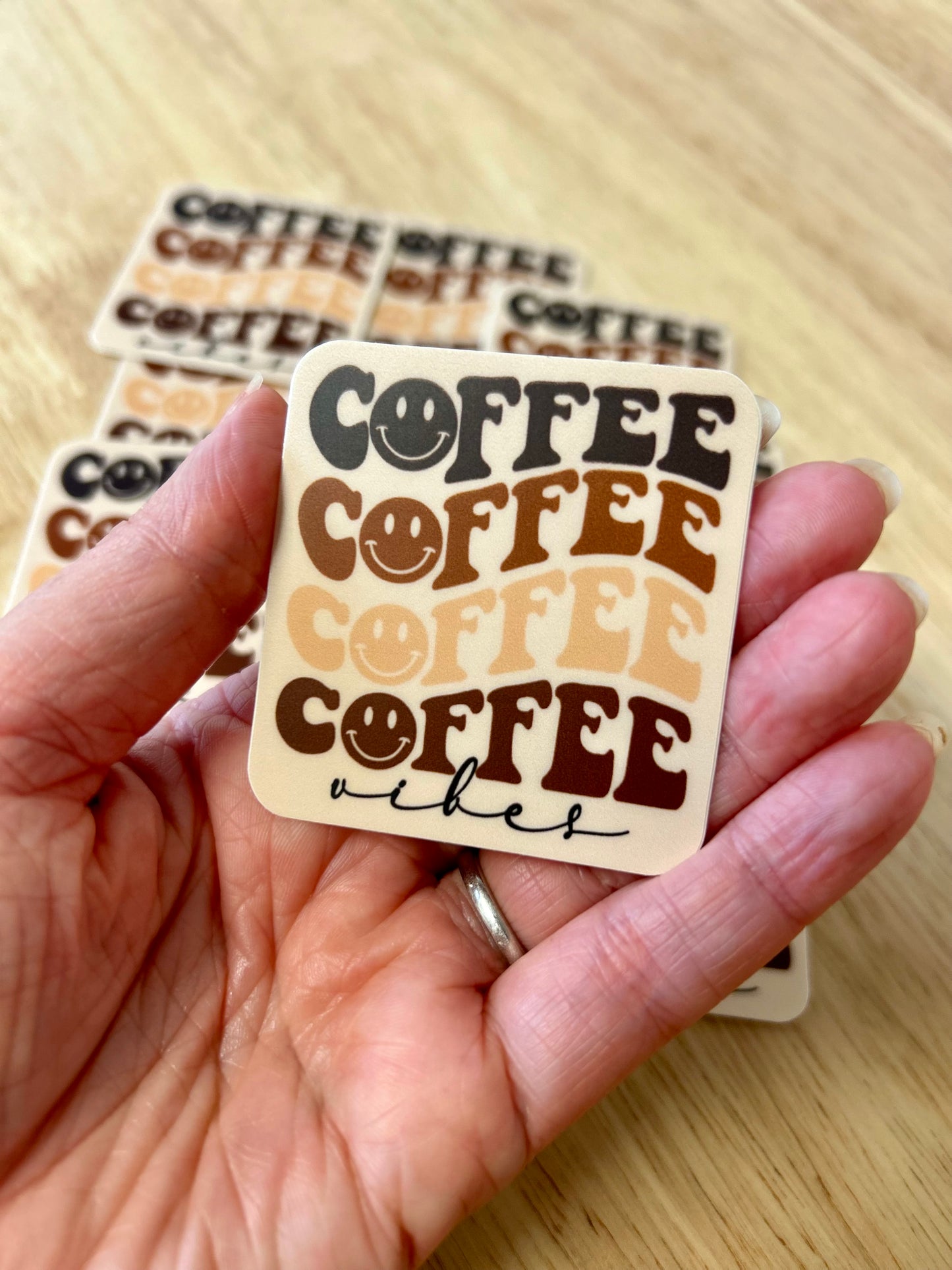 Coffee Coffee vibes sticker