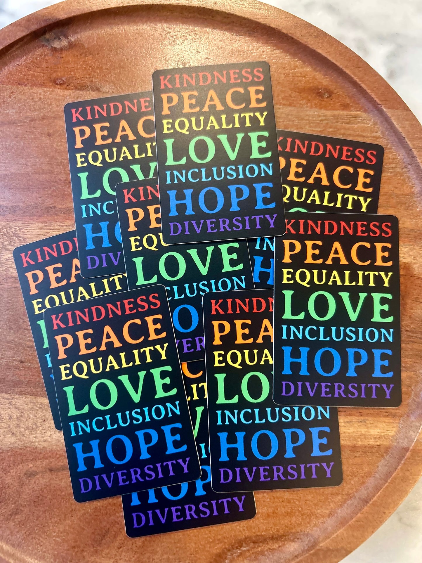 Pride Positivity sticker • bold