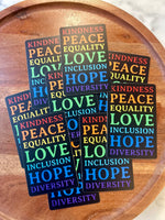 Pride Positivity sticker • bold