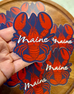 Lobster sticker • Maine
