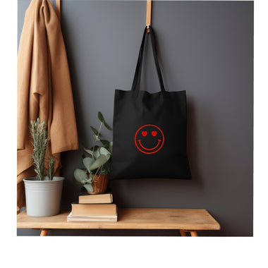 Smile Hearts - small tote bag