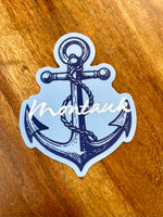 Anchor sticker • Montauk