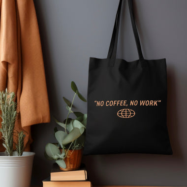 No coffee, no work Tote Bag