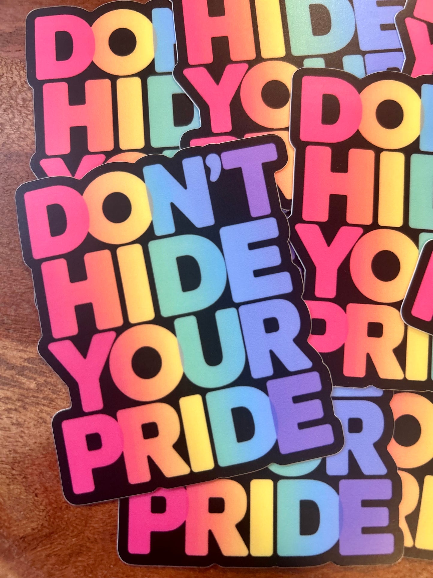 Don’t hide your Pride sticker