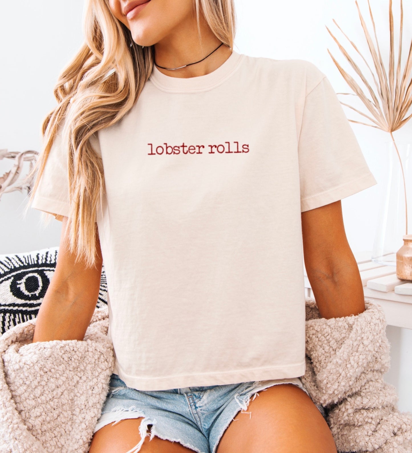 Lobster rolls • comfort colors boxy