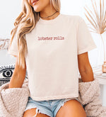 Lobster rolls • comfort colors boxy