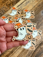 Trick or treat ghostie sticker