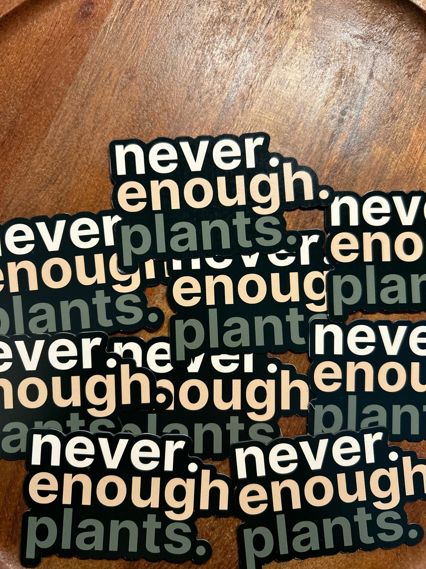 Never enough plants magnet • ombré