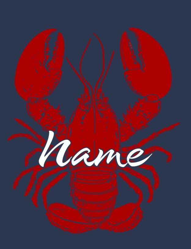 Lobster sticker • Custom set of 10