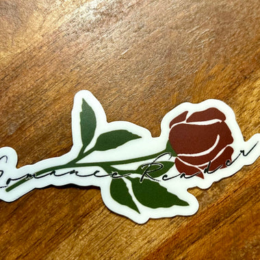 Romance reader Sticker