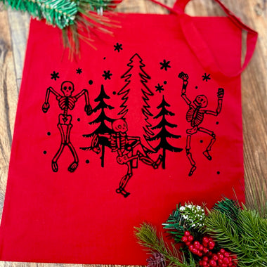 Dance party tote bag