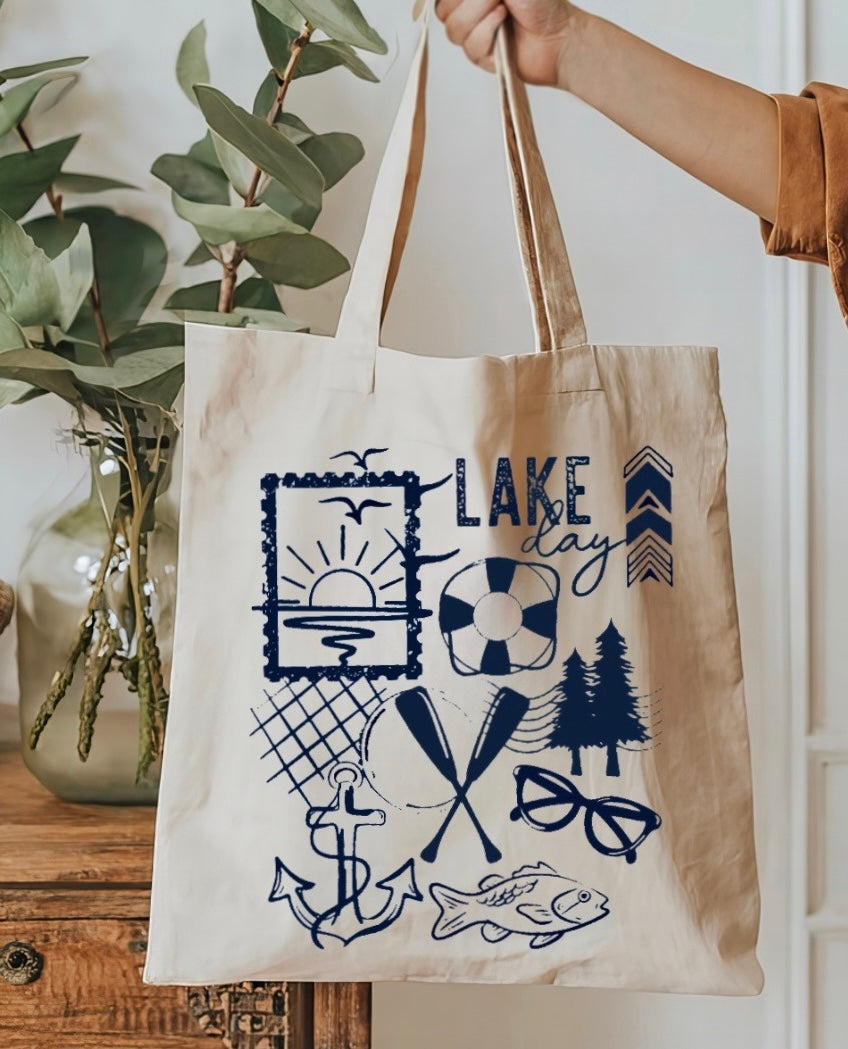 Lake Day Tote Bag