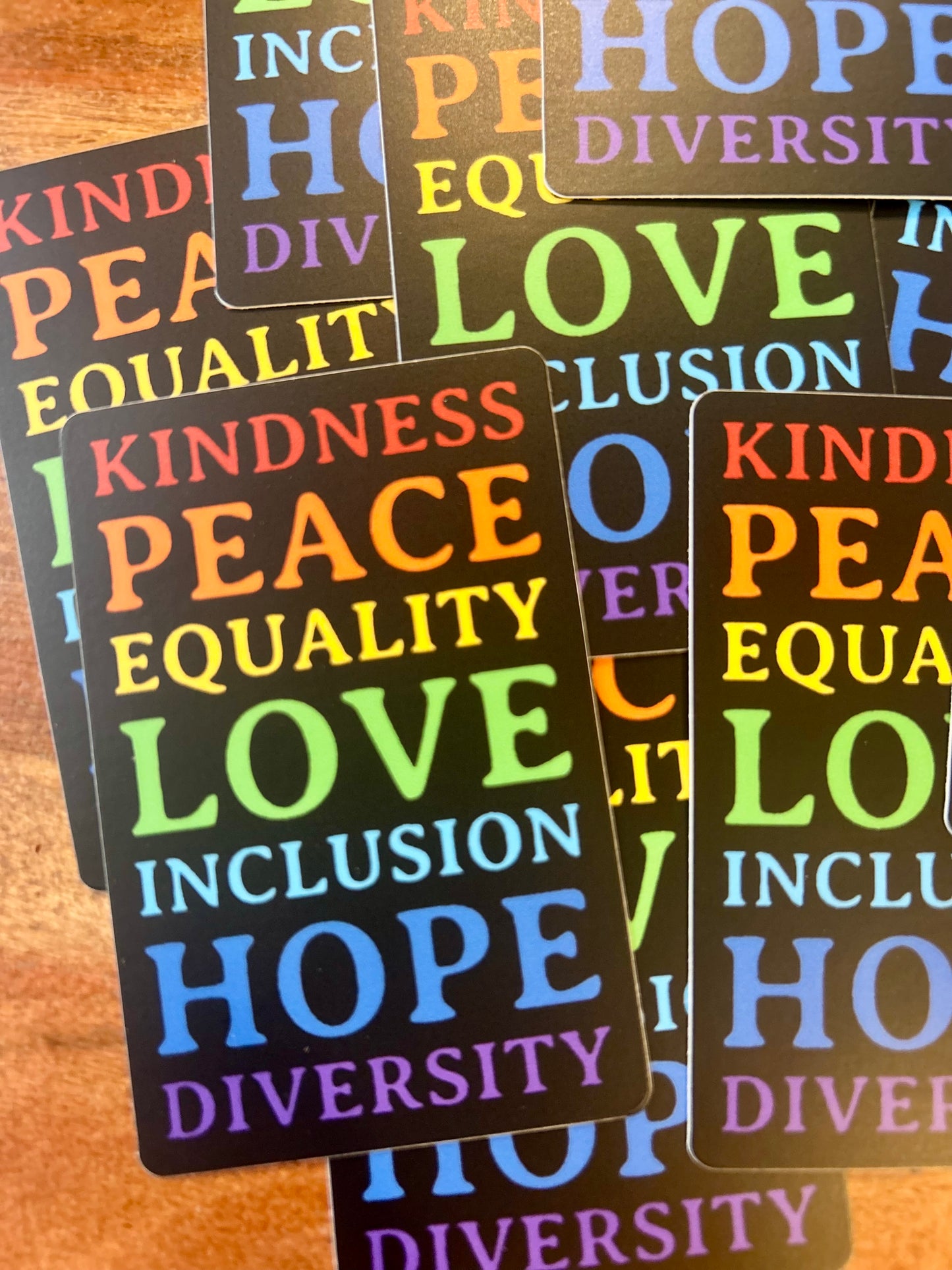 Pride Positivity sticker • bold