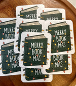 Merry Bookmas sticker