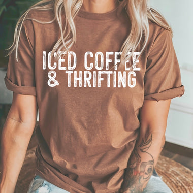 Iced Coffee & Thrifting
