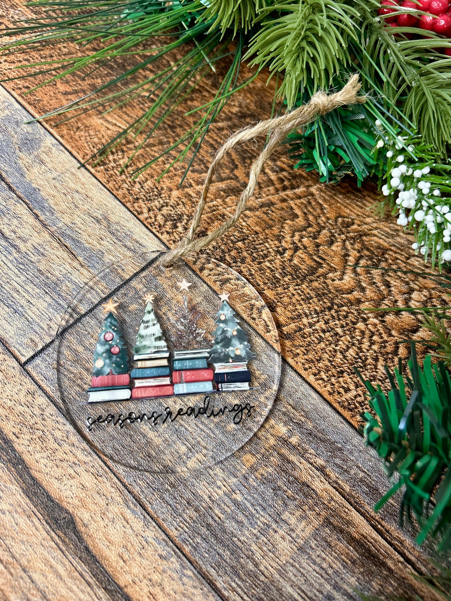 Seasons Readings ornament