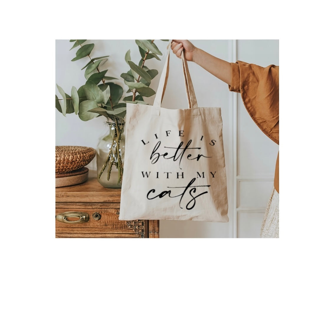 Life is better Tote Bag