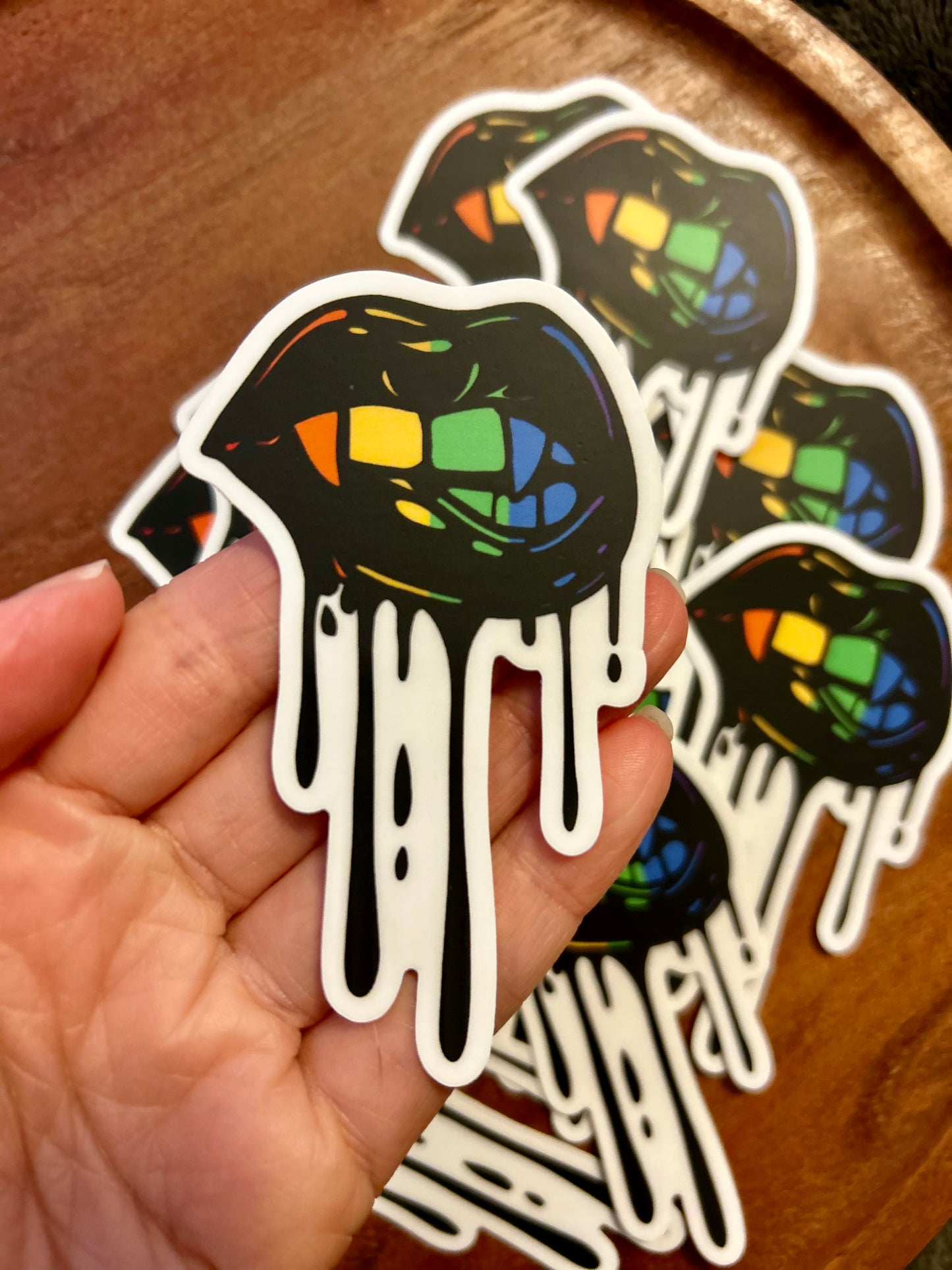 Bite Me Pride sticker