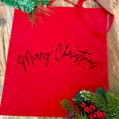 Merry Christmas tote bag