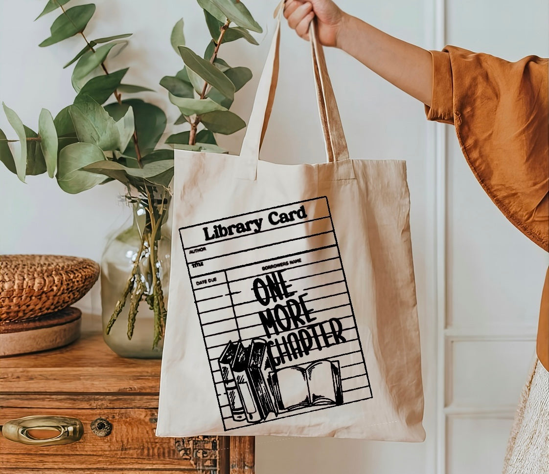 One more chapter Tote Bag