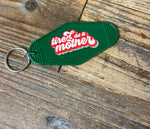 Tired as a mother keychain