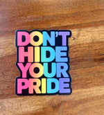 Don’t hide your Pride sticker