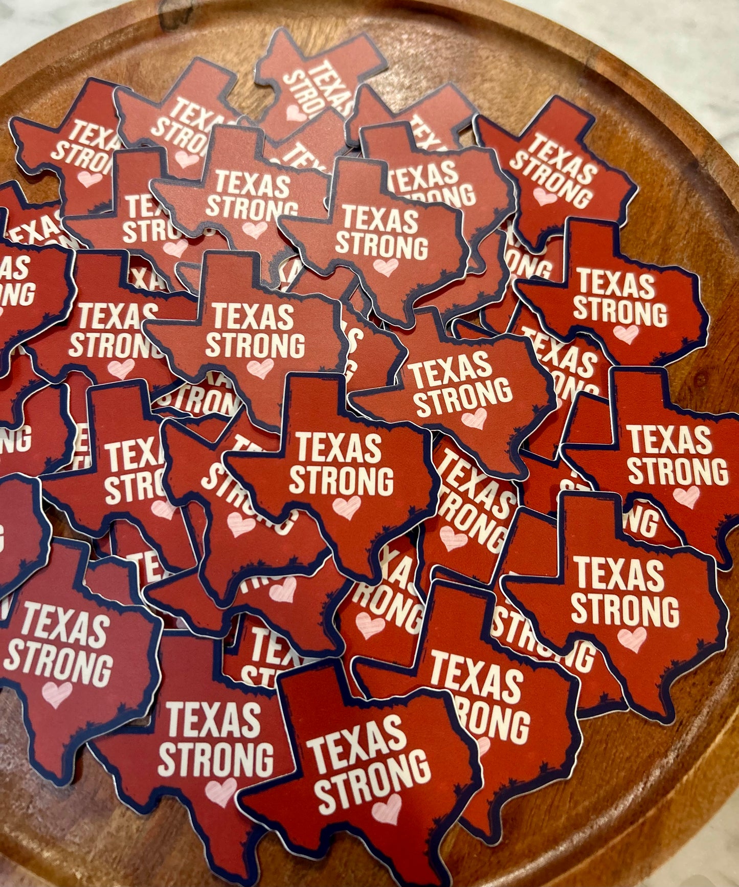 Texas Strong sticker