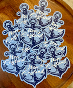 Anchor sticker • New England