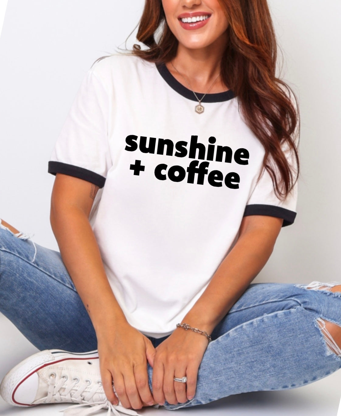 Sunshine & coffee t-shirt
