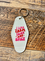 Spicy Book Lovers keychains