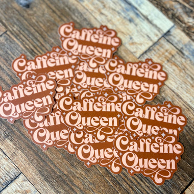 Caffeine Queen sticker