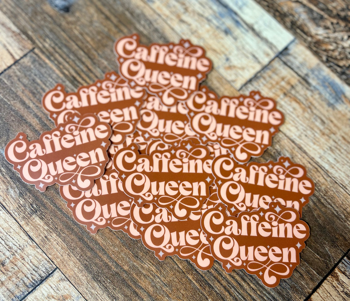Caffeine Queen sticker