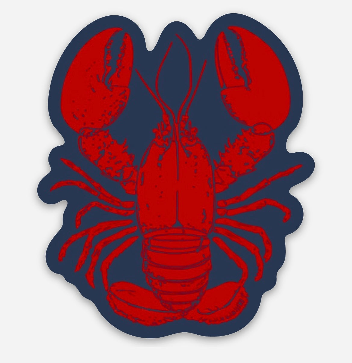 Lobster sticker • Custom set of 10