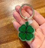 Lucky clover keychain