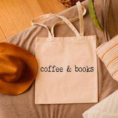 Coffee & books Tote Bag