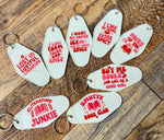Spicy Book Lovers keychains