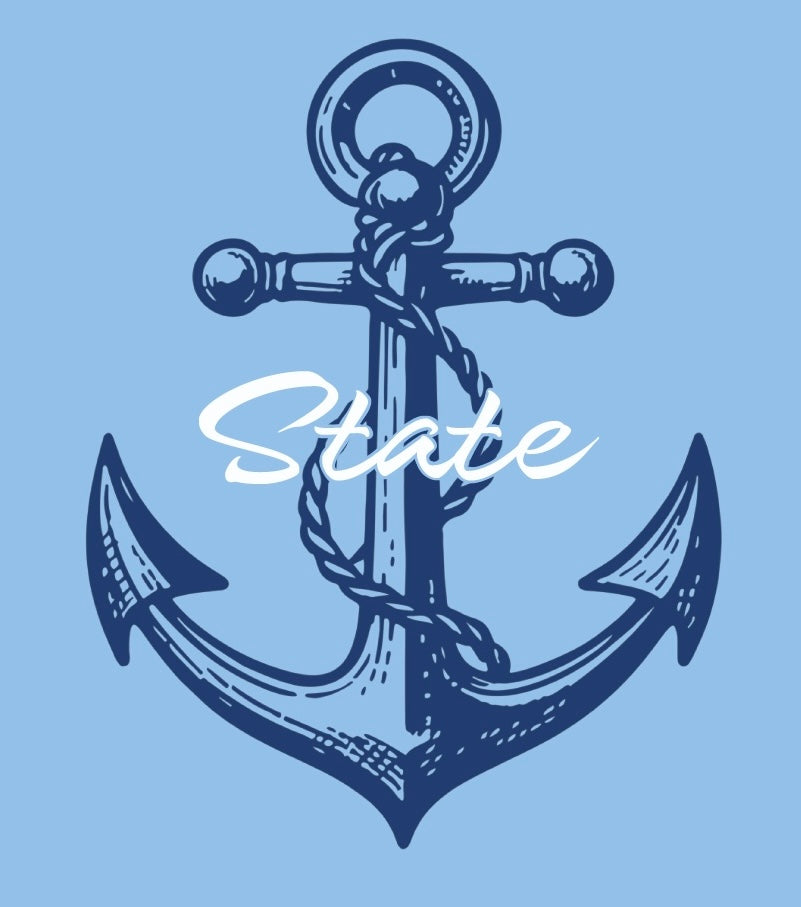 Anchor sticker • Custom set of 10