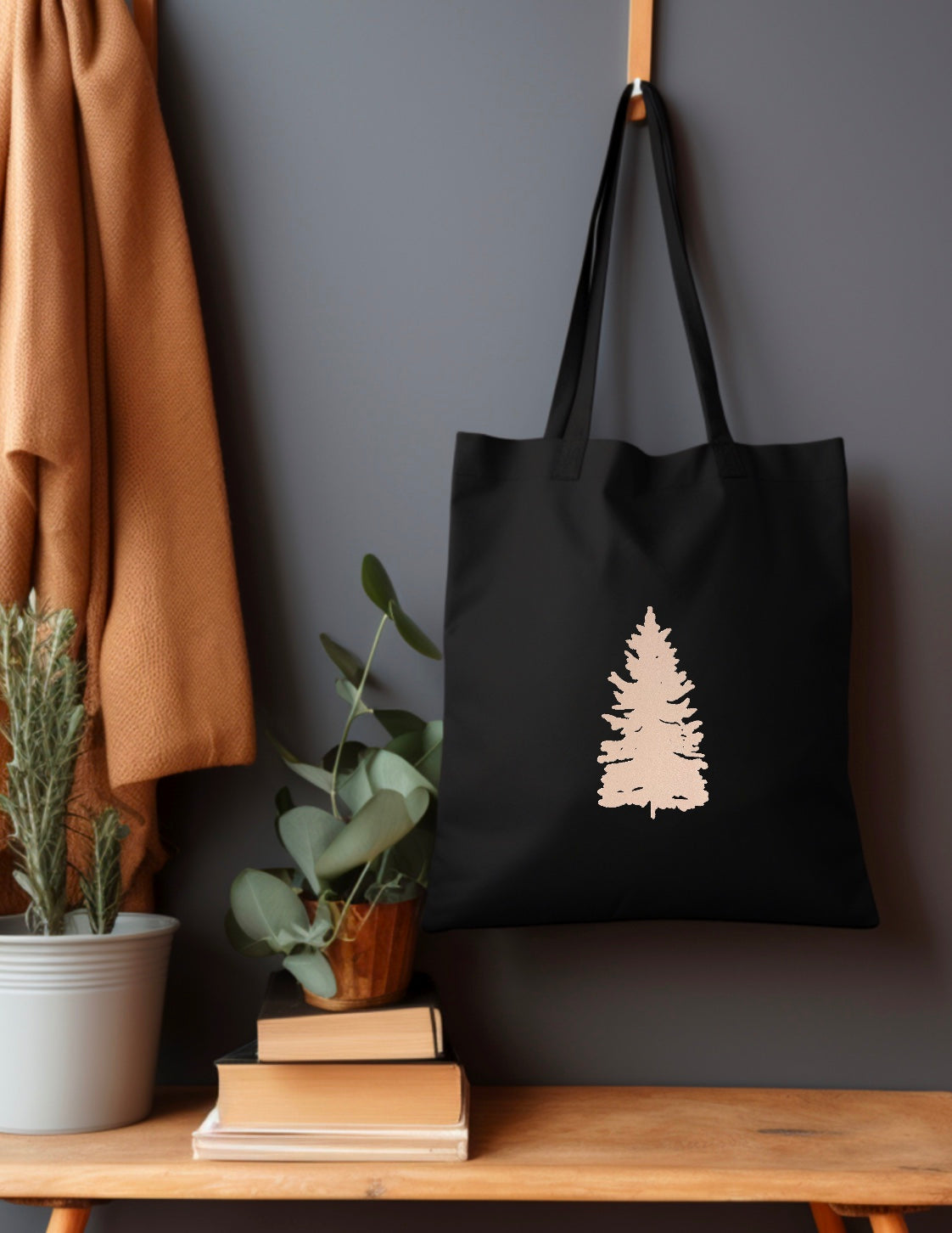 Little Christmas Tree small Tote Bag