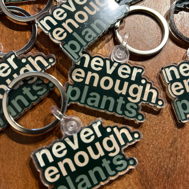 Never enough plants keychain • ombré