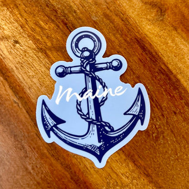 Anchor sticker • Maine