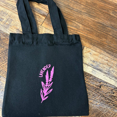 8” Wildflowers - small tote bag